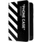 Black and White Stripes Surface Duo Skin