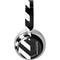 Black and White Stripes Surface Headphones Skin