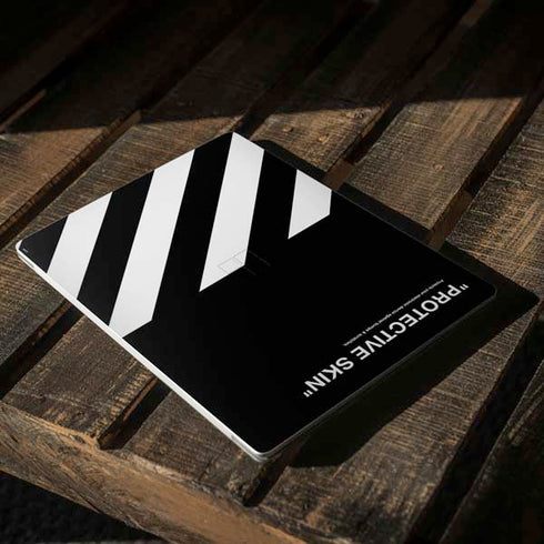 Black and White Stripes Surface Laptop 2 Skin