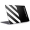 Black and White Stripes Surface Laptop 3 13.5in Skin