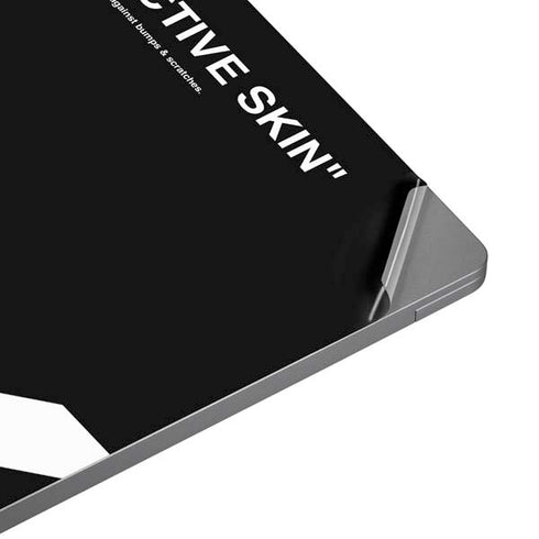 Black and White Stripes Universal Laptop 12in (9.8 x 6.8in) Skin