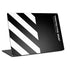 Black and White Stripes Universal Laptop 13in (10.6 x 7.6in) Skin
