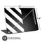 Black and White Stripes Universal Laptop 16in (13 x 9.4in) Skin