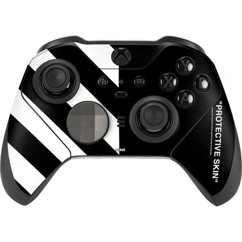 Black and White Stripes Xbox Elite Wireless Controller Series 2 Skin