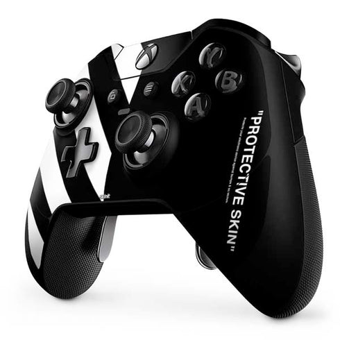 Black and White Stripes Xbox One Elite Controller Skin
