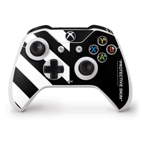 Black and White Stripes Xbox One S Controller Skin