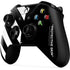 Black and White Stripes Xbox One X Controller Skin