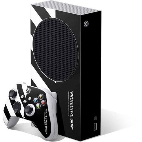 Black and White Stripes Xbox Series S Skins