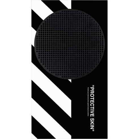 Black and White Stripes Xbox Series S Bundle Skin