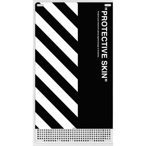 Black and White Stripes Xbox Series S Bundle Skin
