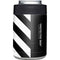 Black and White Stripes Yeti Colster Can Insulator Skin