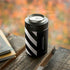 Black and White Stripes Yeti Colster Can Insulator Skin