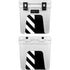 Black and White Stripes YETI Roadie 24 Hard Cooler Skin