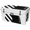 Black and White Stripes YETI Tundra 75 Hard Cooler Skin