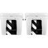 Black and White Stripes YETI Tundra 75 Hard Cooler Skin