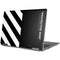 Black and White Stripes Yoga 710 14in Skin