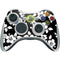 Black and White Xbox 360 Wireless Controller Skin