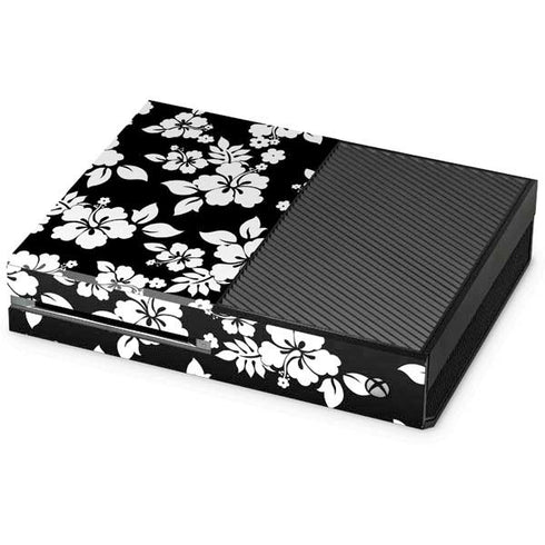 Black and White Xbox One Console Skin