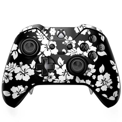 Black and White Xbox One Elite Controller Skin