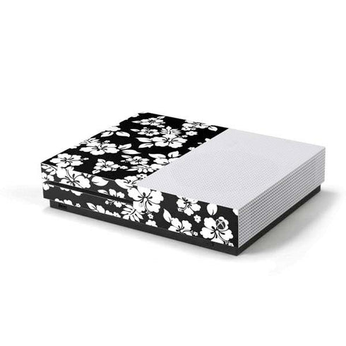 Black and White Xbox One S Console Skin