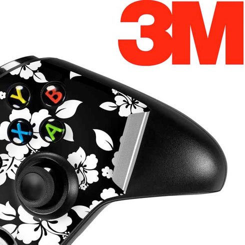 Black and White Xbox One S Controller Skin