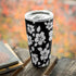 Black and White Yeti 20oz Tumbler Skin