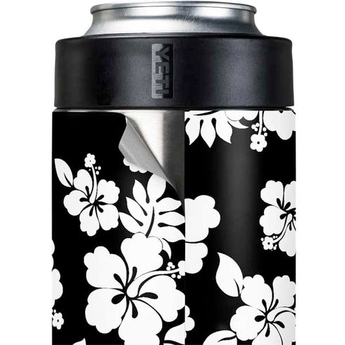 Black and White Yeti Colster Can Insulator Skin