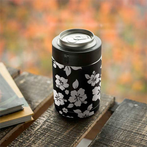 Black and White Yeti Colster Can Insulator Skin