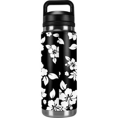 Black and White YETI Rambler 26oz Bottle Skin