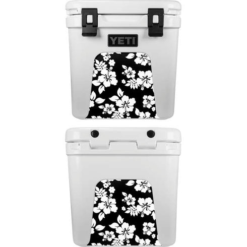 Black and White YETI Roadie 24 Hard Cooler Skin