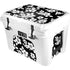 Black and White YETI Tundra 35 Hard Cooler Skin