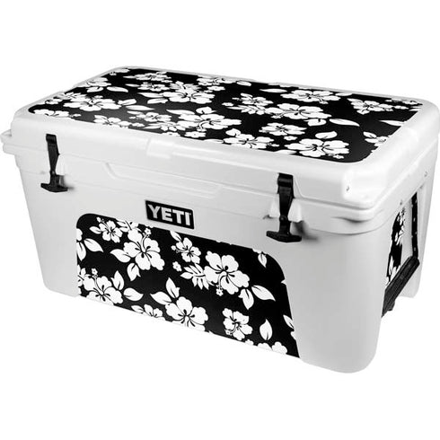 Black and White YETI Tundra 65 Hard Cooler Skin