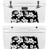 Black and White YETI Tundra 75 Hard Cooler Skin