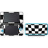 Black and White Zoomed Checkerboard Nintendo 2DS XL (2017) Skin