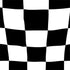 Black and White Zoomed Checkerboard Nintendo 2DS XL (2017) Skin