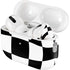 Black and White Zoomed Checkerboard AirPods Pro 2nd Gen Skin