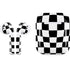 Black and White Zoomed Checkerboard Apple AirPods 2 Skin
