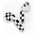Black and White Zoomed Checkerboard Apple AirPods 2 Skin
