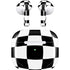 Black and White Zoomed Checkerboard Apple AirPods (3rd Gen 2021) Skin