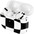 Black and White Zoomed Checkerboard Apple AirPods Pro Skin