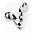 Black and White Zoomed Checkerboard Apple AirPods Skin