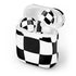 Black and White Zoomed Checkerboard Apple AirPods Skin
