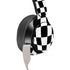 Black and White Zoomed Checkerboard Beats Solo Pro Skin