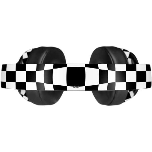 Black and White Zoomed Checkerboard Beats Solo Pro Skin