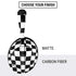 Black and White Zoomed Checkerboard Bose Noise Cancelling Headphones 700 Skin