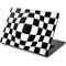 Black and White Zoomed Checkerboard Dell Chromebook Skin