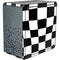 Black and White Zoomed Checkerboard Cooler Master MasterBox Q300L Mini Tower Skin