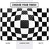 Black and White Zoomed Checkerboard Dell Vostro Skin