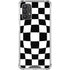 Black and White Zoomed Checkerboard Galaxy A32 5G Clear Case