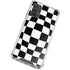 Black and White Zoomed Checkerboard Galaxy A32 5G Clear Case